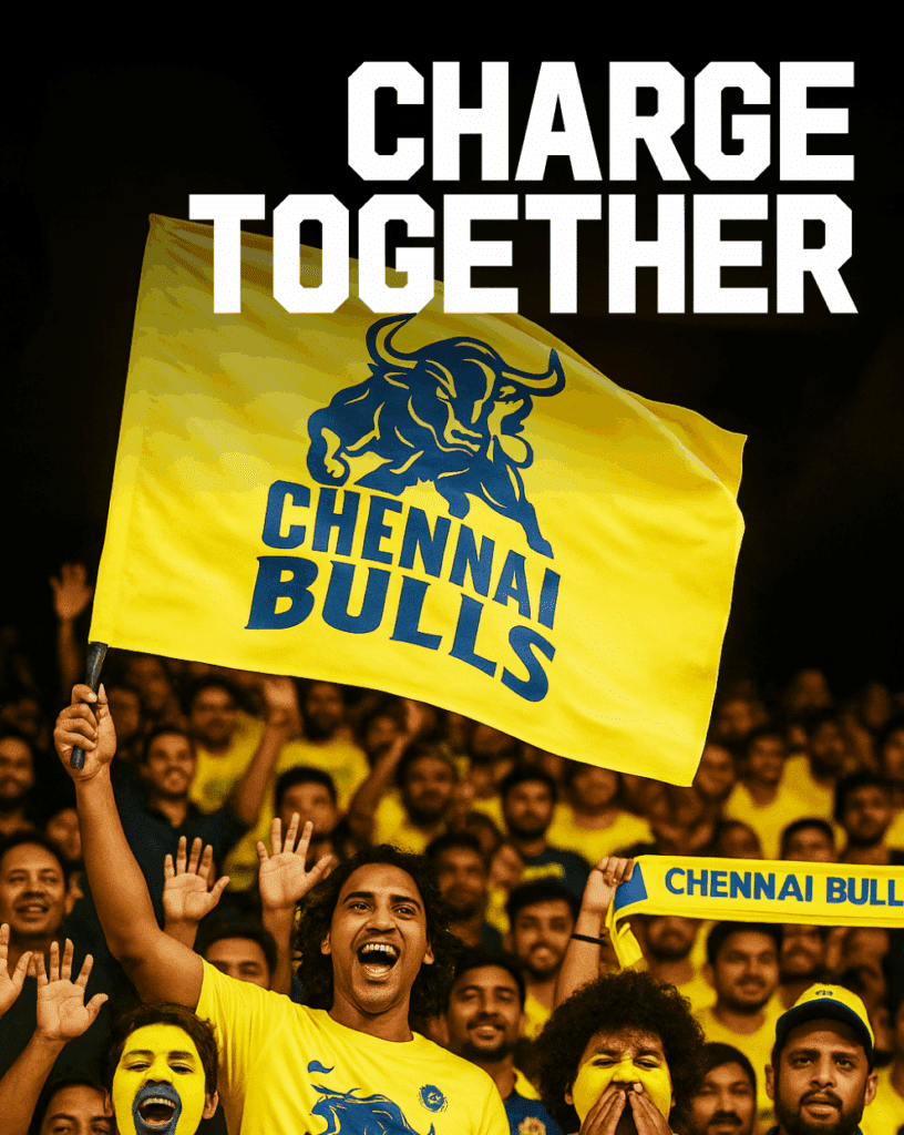 Chennai Bulls - Charge Together